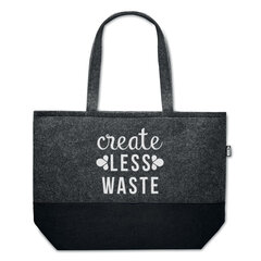Сумка для покупок из эко-фетра Create less waste цена и информация | Сумки для покупок | pigu.lt