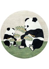 Ковер Fauna Fan Panda 156 107x107 cm цена и информация | Ковры | pigu.lt