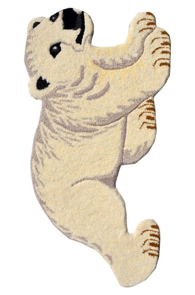 Kilimas Fauna Fan Baby Polar Bear 60x90 cm kaina ir informacija | Kilimai | pigu.lt
