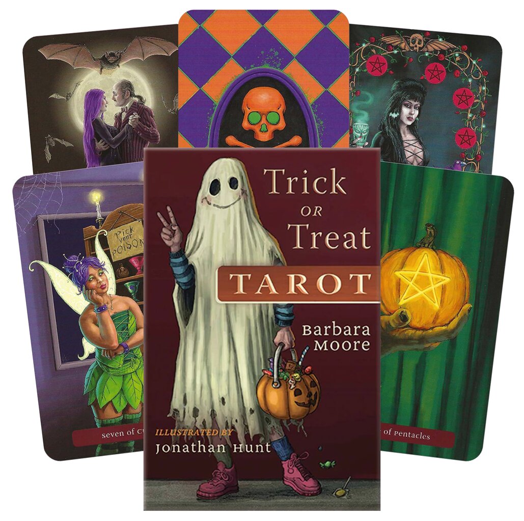 Trick Or Treat Tarot kortos Llewellyn kaina ir informacija | Ezoterika | pigu.lt