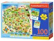 Lenkijos žemėlapio dėlionė Castorland, 100 d. kaina ir informacija | Dėlionės (puzzle) | pigu.lt