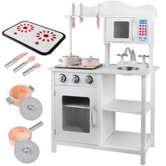 Белая деревянная кухня для детей цена и информация | Игрушки для девочек | pigu.lt