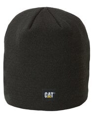 Vyriška kepurė CAT 1120038, juoda kaina ir informacija | Vyriški šalikai, kepurės, pirštinės | pigu.lt