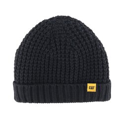 Vyriška kepurė CAT 1120213, juoda kaina ir informacija | Vyriški šalikai, kepurės, pirštinės | pigu.lt