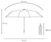 Sulankstomas skėtis KR19 kaina ir informacija | Vyriški skėčiai | pigu.lt