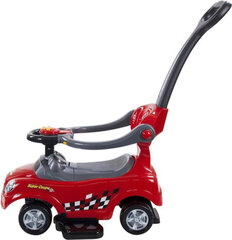 Vaikiškas automobilis su rankena, Quick Coupe (J05.006.1.1) 8787, raudonas kaina ir informacija | Žaislai kūdikiams | pigu.lt