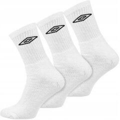 Мужские носки Umbro TENNR, белые цена и информация | Мужские носки | pigu.lt
