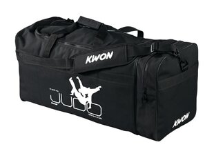 Сумка спортивная KWON Judo, черная 65x32x32 см цена и информация | Рюкзаки и сумки | pigu.lt