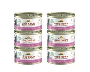 Almo Nature HFC Natural, для кошек, камбала с картофелем, 6x70 г. цена и информация | Консервы для кошек | pigu.lt