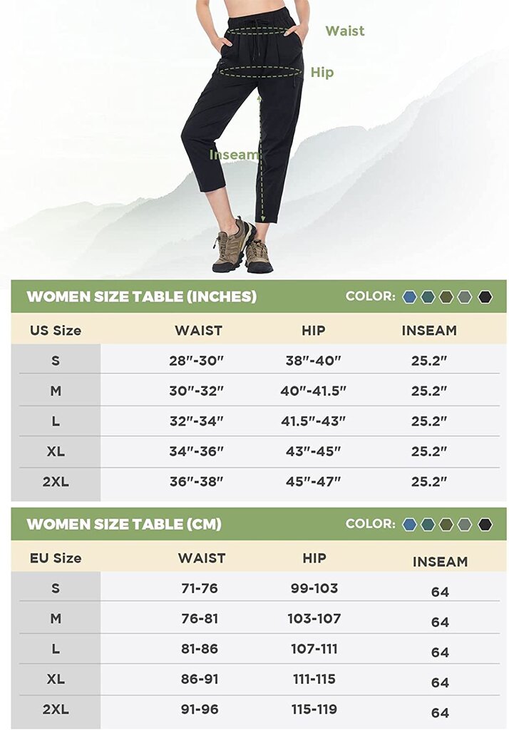 Wespornow laisvalaikio kelnės moterims, juodos kaina ir informacija | Sportinė apranga moterims | pigu.lt