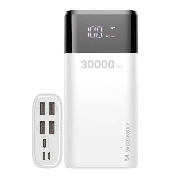 Wozinsky 30000 mAh kaina ir informacija | Atsarginiai maitinimo šaltiniai (power bank) | pigu.lt