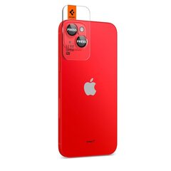 Spigen OPTIK.TR âEZ FITâ CAMERA PROTECTOR 2-PACK IPHONE 14 | 14 PLUS RED цена и информация | Защитные пленки для телефонов | pigu.lt