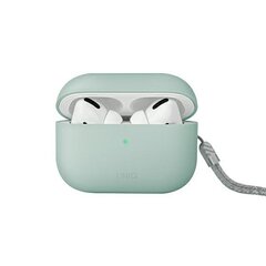 UNIQ etui Lino AirPods Pro 2 gen Silicone miętowy|mint green цена и информация | Аксессуары для наушников | pigu.lt