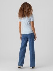 женская футболка Vero Moda, синий, 10231753*05, 5715366877399 цена и информация | Женские блузки, рубашки | pigu.lt