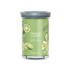 Yankee Candle Aromatinė žvakė Signature tumbler large Vanilla Lime 567 g цена и информация | Подсвечники, свечи | pigu.lt