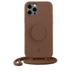 Etui JE PopGrip iPhone 12|12 Pro 6,1" brązowy|brown sugar 30159 AW|SS (Just Elegance) цена и информация | Чехлы для телефонов | pigu.lt