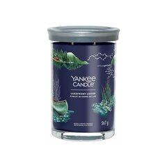 Yankee Candle Aromatinė žvakė Signature tumbler large Lakefront Lodge 567 g цена и информация | Подсвечники, свечи | pigu.lt