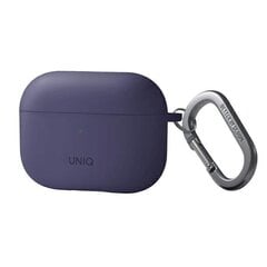 UNIQ etui Nexo AirPods Pro 2 gen + Ear Hooks Silicone purpurowy|fig purple цена и информация | Аксессуары для наушников | pigu.lt