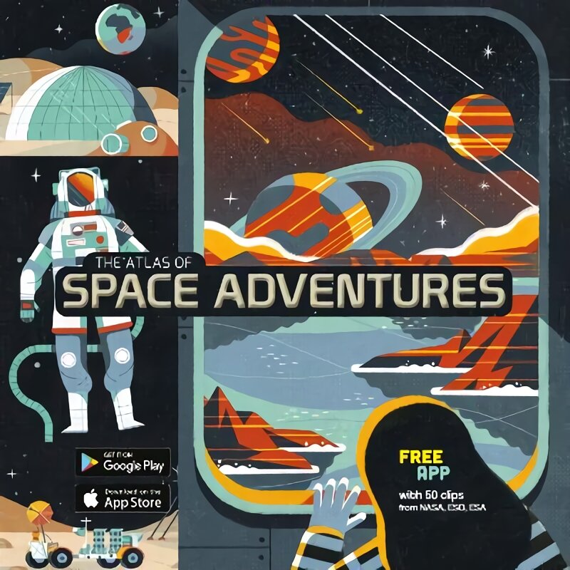 Atlas of Space Adventures цена и информация | Knygos paaugliams ir jaunimui | pigu.lt