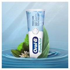 Паста зубная Oral-B Pure Activ Fresh Care, 75 мл цена и информация | Зубные щетки, пасты | pigu.lt