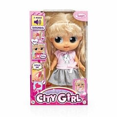 Lėlė Bayer City Girl, 31cm, su garsu 93221AC 12970 kaina ir informacija | Žaislai mergaitėms | pigu.lt