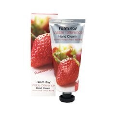 Rankų kremas Farm Stay Strawberry Visible Difference, 100 ml kaina ir informacija | Kūno kremai, losjonai | pigu.lt