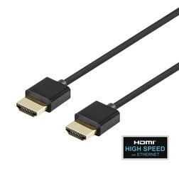 Deltaco, HDMI, 2 m kaina ir informacija | Kabeliai ir laidai | pigu.lt