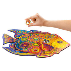 Medinė dėlionė Unidragon Shining Fish, 331 det. kaina ir informacija | Dėlionės (puzzle) | pigu.lt