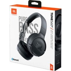 JBL Tune 560BT JBLT560BTBLK цена и информация | Наушники | pigu.lt