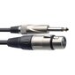 Stagg SMC1XP, XLR/Aux 6.3 mm, 1 m kaina ir informacija | Kabeliai ir laidai | pigu.lt