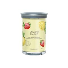 Yankee Candle Aromatinė žvakė Signature tumbler Iced Berry Lemonade 567 g kaina ir informacija | Žvakės, Žvakidės | pigu.lt