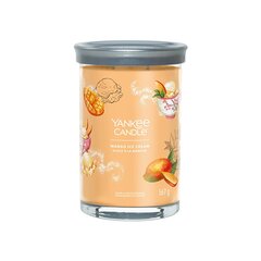 Yankee Candle Aromatinė žvakė Signature tumbler large Mango Ice Cream 567 g цена и информация | Подсвечники, свечи | pigu.lt