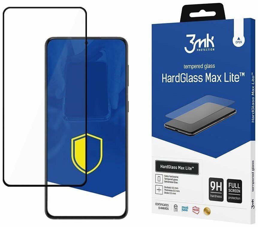 3MK Hard Glass Max Lite skirtas Samsung A146 A14 5G цена и информация | Apsauginės plėvelės telefonams | pigu.lt
