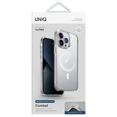 UNIQ etui Combat iPhone 14 Pro 6,1" Magclick Charging przeźroczysty|dove satin clear цена и информация | Чехлы для телефонов | pigu.lt