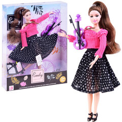 Кукла Эмили с платьем и скрипкой цена и информация | Игрушки для девочек | pigu.lt