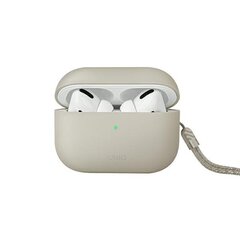 UNIQ etui Lino AirPods Pro 2 gen Silicone beżowy|beige ivory kaina ir informacija | Ausinės | pigu.lt