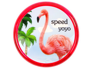Йо-йо с изображением фламинго, розовый цена и информация | Настольные игры, головоломки | pigu.lt