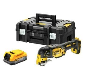 DEWALT MULTI-TOOL 18V 1x1.7Ah POWERSTACK DCS356E1T kaina ir informacija | Mechaniniai įrankiai | pigu.lt