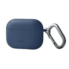 Uniq case Nexo AirPods Pro 2 gen + Ear Hooks Silicone blue|caspian blue цена и информация | Аксессуары для наушников | pigu.lt