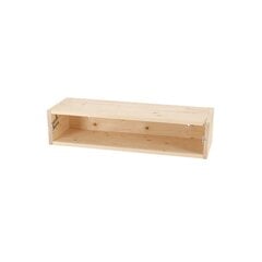 Sulankstoma medinė lentyna, 58,2 x 38,7 x 13,5 cm kaina ir informacija | Lauko baldų komplektai | pigu.lt