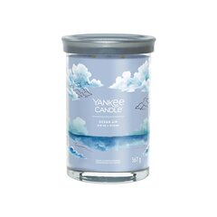 Yankee Candle Aromatinė žvakė Signature tumbler large Ocean Air 567 g цена и информация | Подсвечники, свечи | pigu.lt