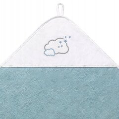 Kūdikių rankšluostis, 85 X 85 cm, mėlynas kaina ir informacija | Maudynių priemonės | pigu.lt
