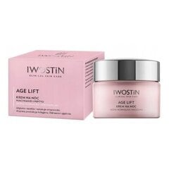 Naktinis veido kremas normaliai ir mišriai odai Iwostin Age Lift, 50 ml kaina ir informacija | Veido kremai | pigu.lt