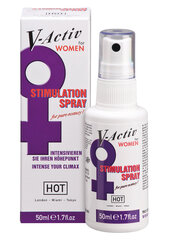 Stimuliuojantis purškiklis moterims Hot V-active, 50 ml kaina ir informacija | HOT Asmens higienai | pigu.lt