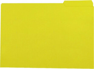 Подпапка Elba Вкладка для названия Жёлтый Din A4 (50 штук) цена и информация | Канцелярские товары | pigu.lt