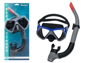 Набор для подводного плавания Bestway, черный/синий цена и информация | Маски для дайвинга | pigu.lt
