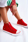 Sportiniai batai moterims Big Star, raudoni kaina ir informacija | Sportiniai bateliai, kedai moterims | pigu.lt