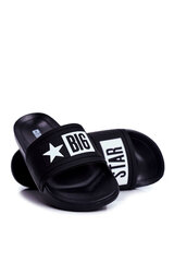 Šlepetės vaikams Big Star DD374150 10824, juodos цена и информация | Детские тапочки, домашняя обувь | pigu.lt