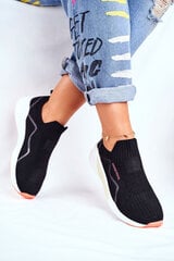 Kedai moterims Cross Jeans Black FF2R4116C, juodi цена и информация | Спортивная обувь, кроссовки для женщин | pigu.lt