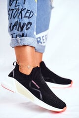 Kedai moterims Cross Jeans Black FF2R4116C, juodi цена и информация | Спортивная обувь, кроссовки для женщин | pigu.lt